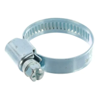 Хомут червячный 70-90 12 мм W1 оцинкованная сталь