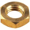 Гайка низкая DIN 439 латунь Гайка низкая DIN 439 латунь